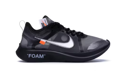 Nike Zoom Fly Off-White Black Silver