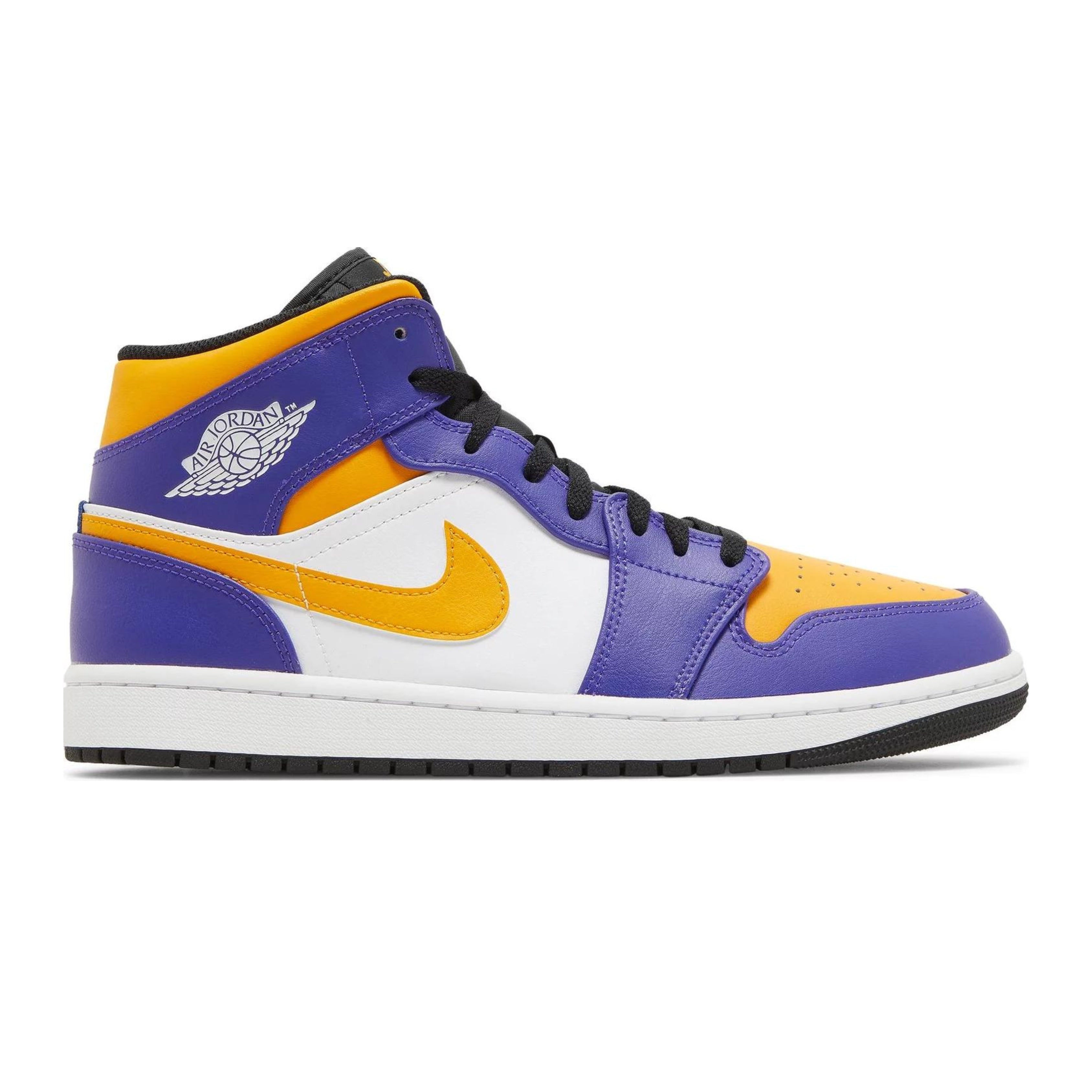 Jordan 1 Mid Lakers (2022)