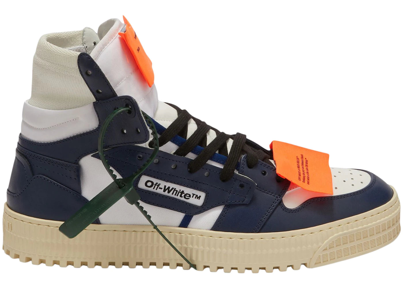 Off-White OFF-WHITE Off-Court 3.0 High White Navy Blue (FW22)