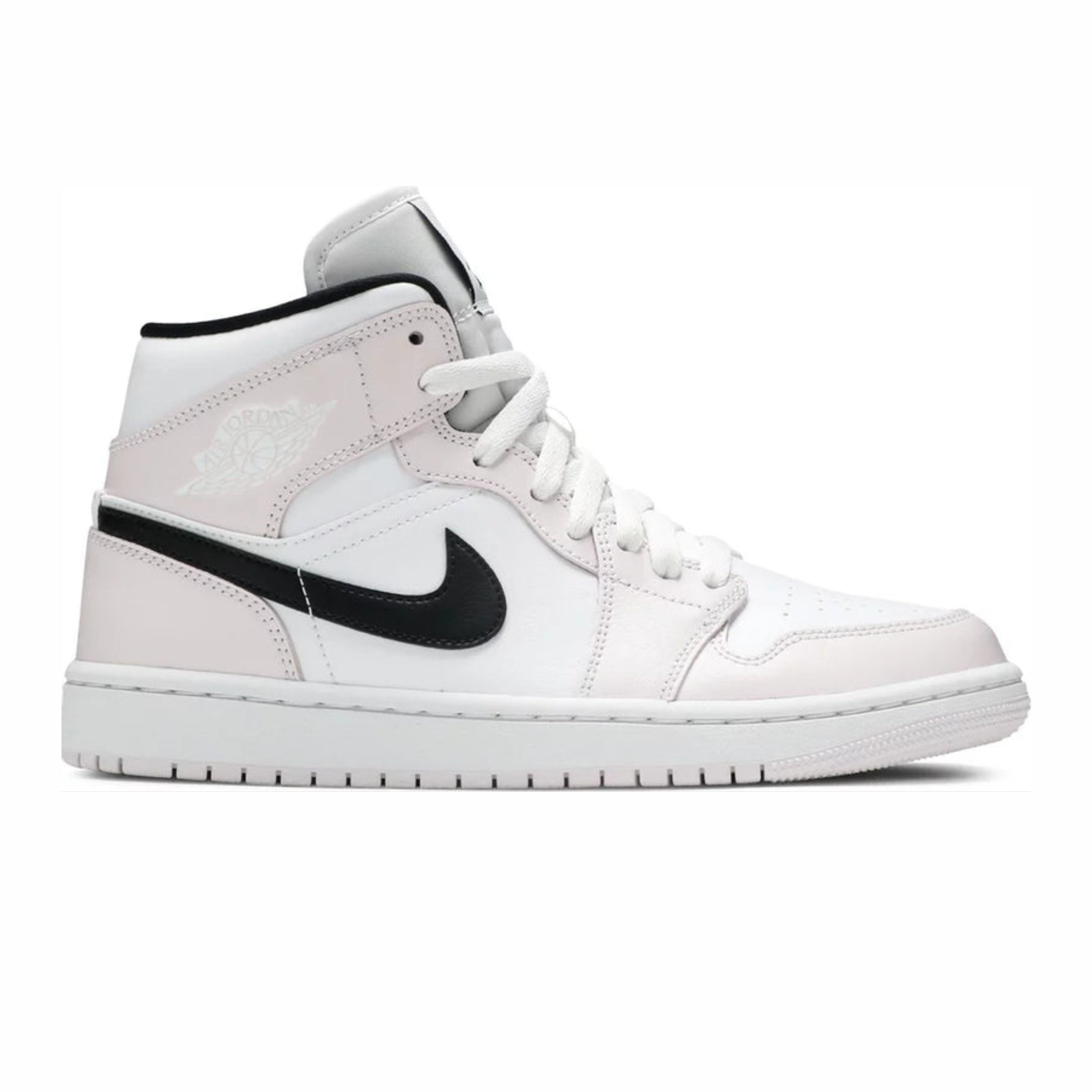 Jordan 1 Mid Barely Rose (W)