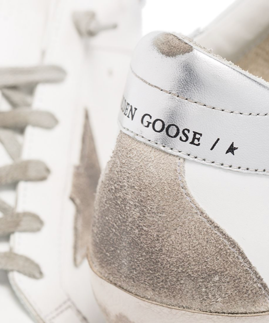 Golden Goose Low Superstar Silver