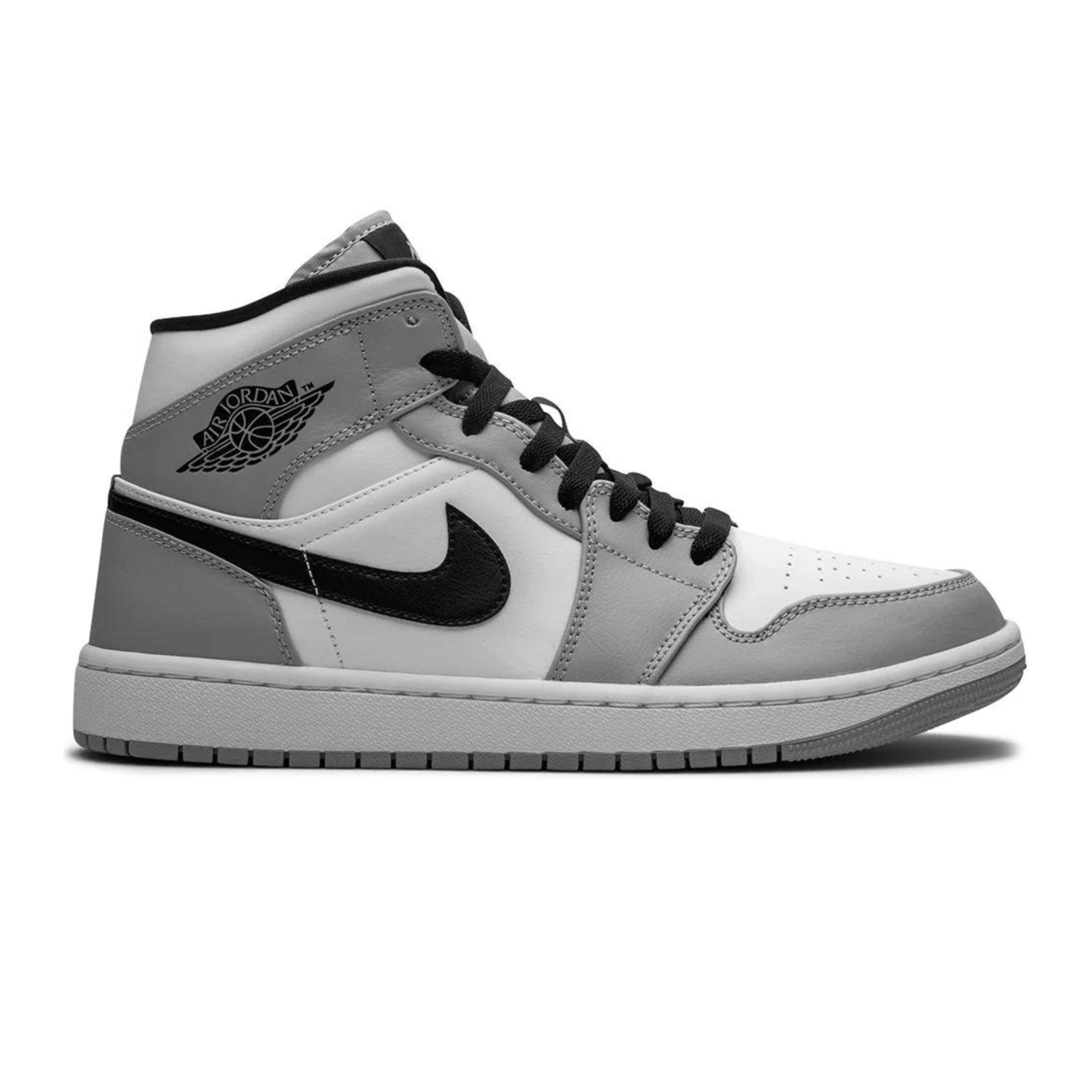 Jordan 1 Mid Light Smoke Grey