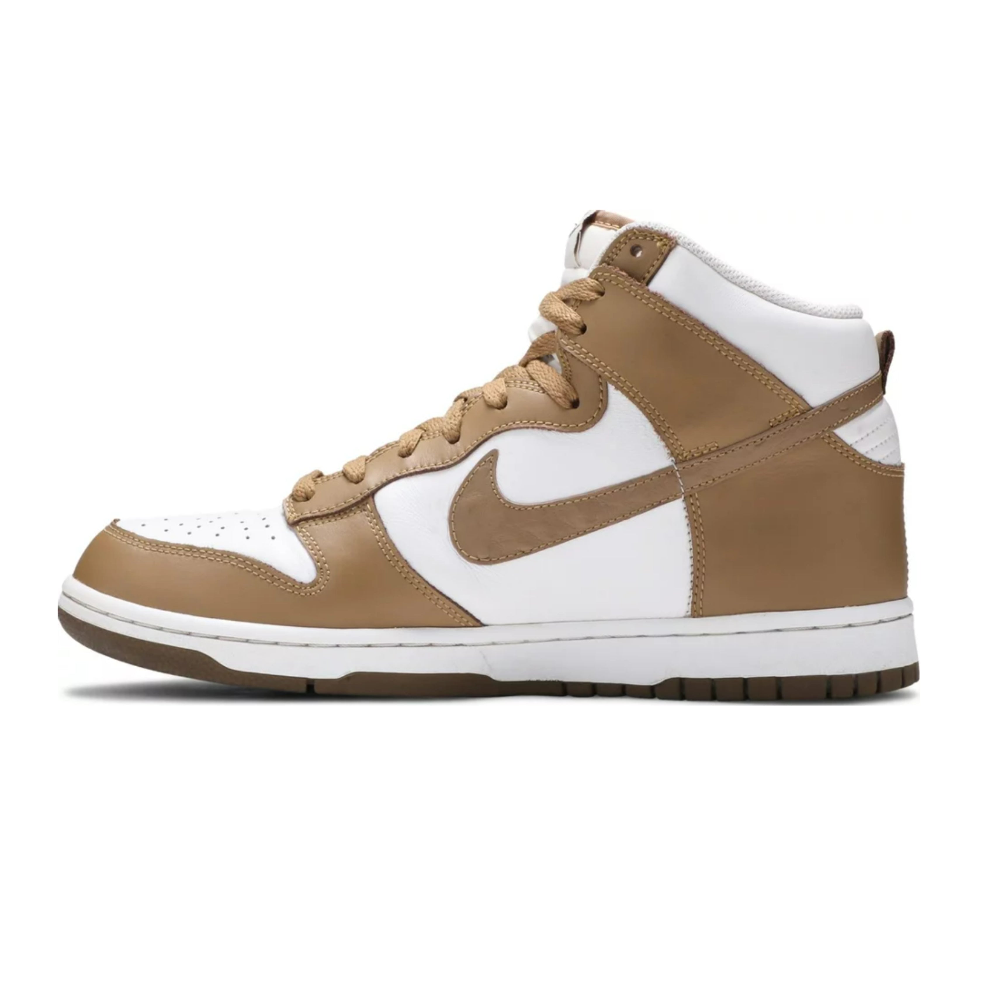 Nike Dunk High Ostrich Swoosh Pack White/Brown Kelp