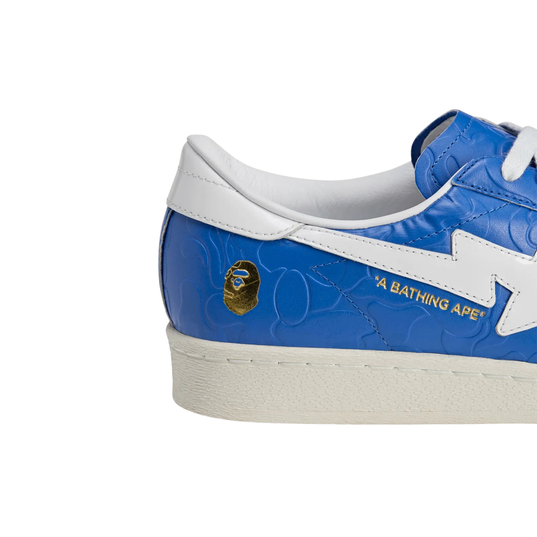 Adidas Superstar Vintage SSTR V Bape Blue White