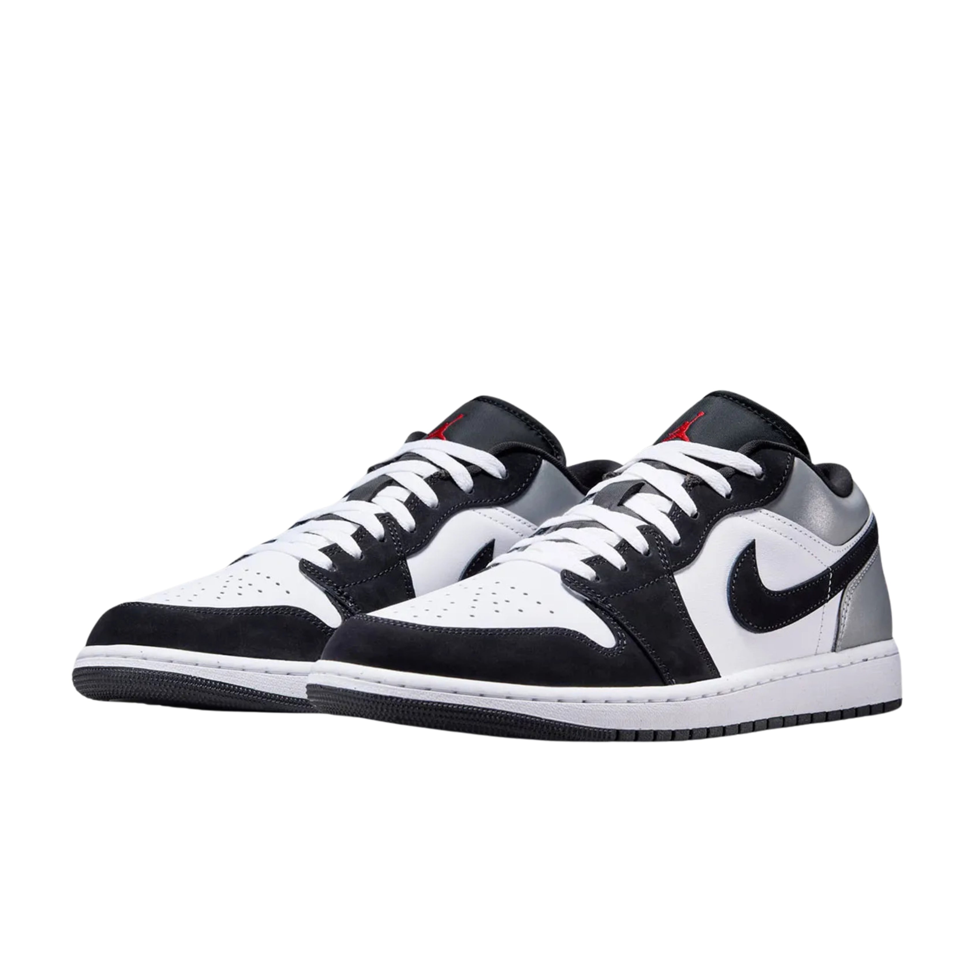 Jordan 1 Low SE White Fire Red Black Matte Silver