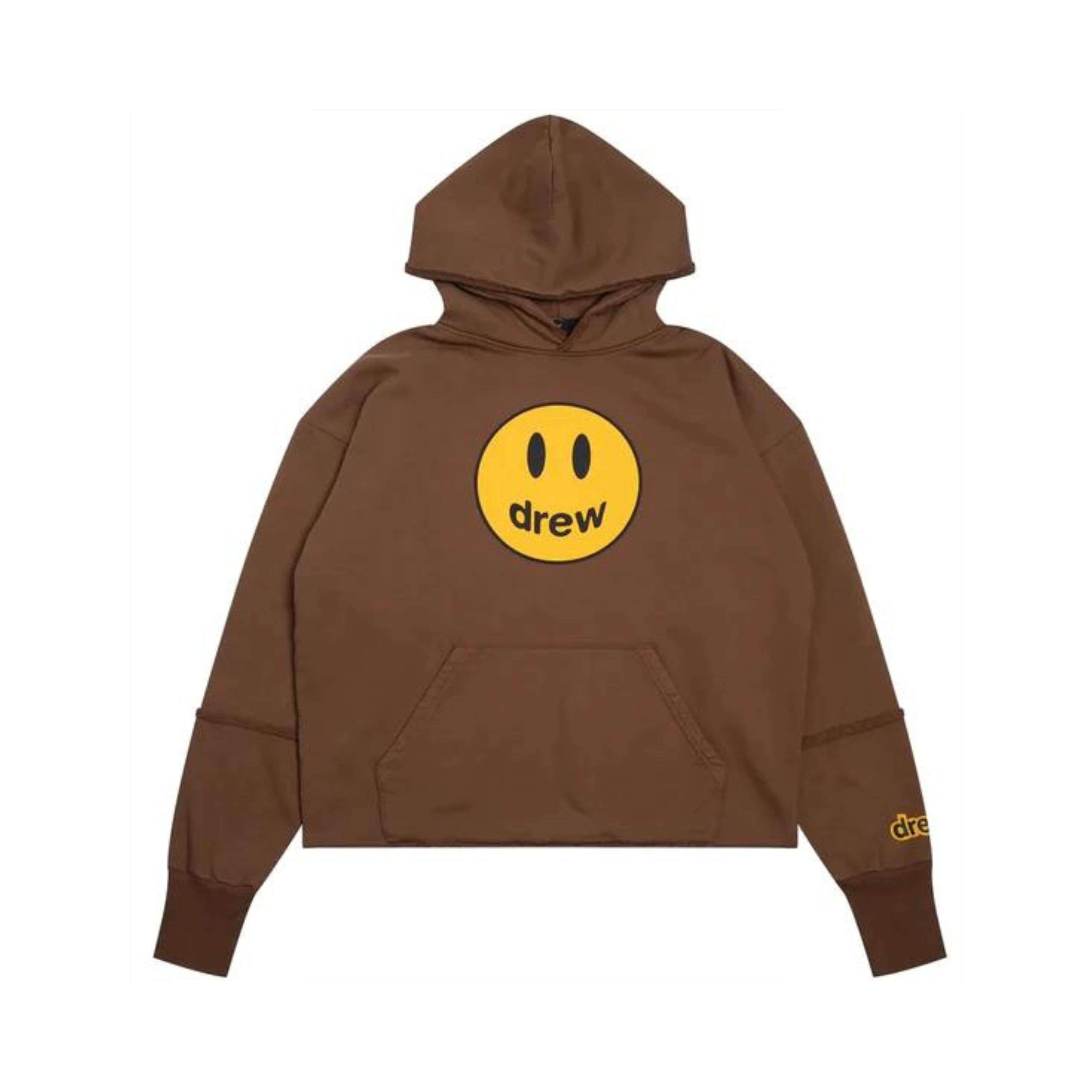 Nike Drew house mascot deconstructed hoodie BROWN